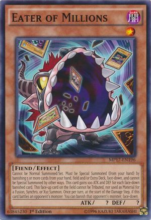 Eater of Millions (MP17-EN196) - 2017 Mega-Tins Mega Pack 1st Edition