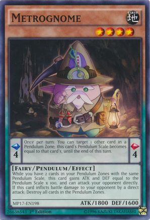 Metrognome (MP17-EN198) - 2017 Mega-Tins Mega Pack 1st Edition