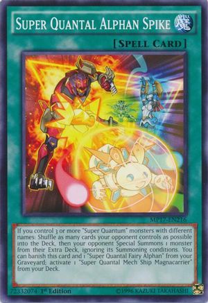 Super Quantal Alphan Spike (MP17-EN216) - 2017 Mega-Tins Mega Pack 1st Edition