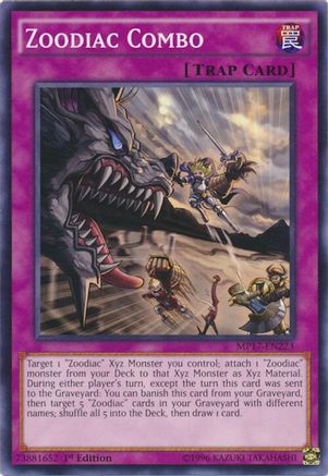 Zoodiac Combo (MP17-EN223) - 2017 Mega-Tins Mega Pack 1st Edition