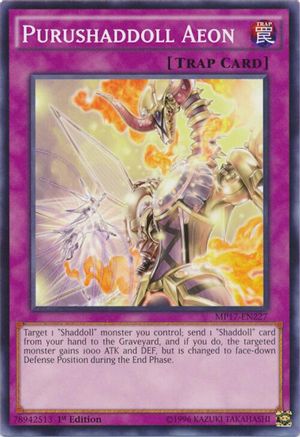 Purushaddoll Aeon (MP17-EN227) - 2017 Mega-Tins Mega Pack 1st Edition