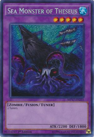 Sea Monster of Theseus (MP17-EN231) - 2017 Mega-Tins Mega Pack 1st Edition