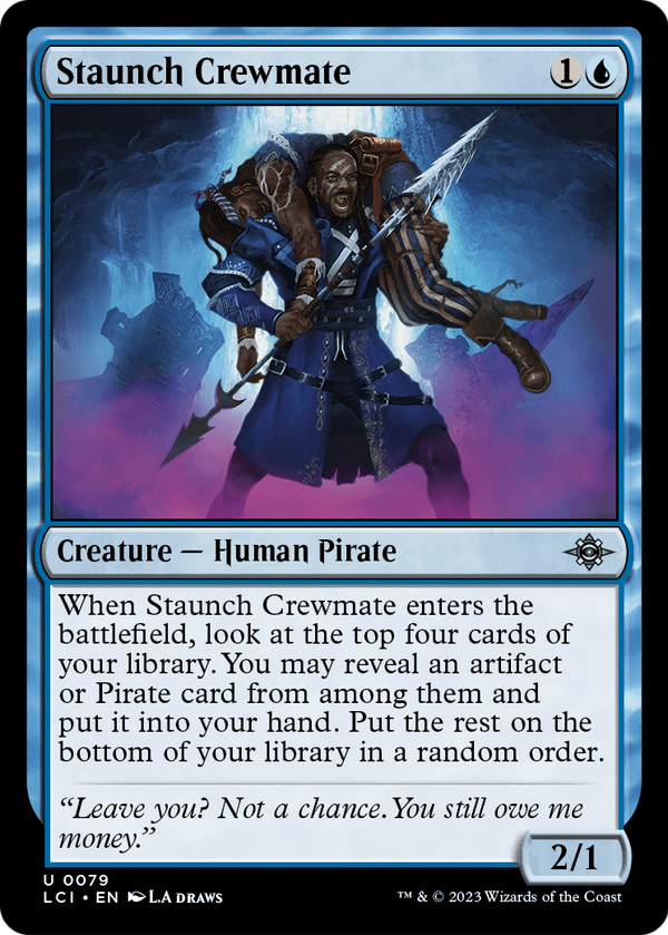 Staunch Crewmate (LCI-079) - The Lost Caverns of Ixalan Foil
