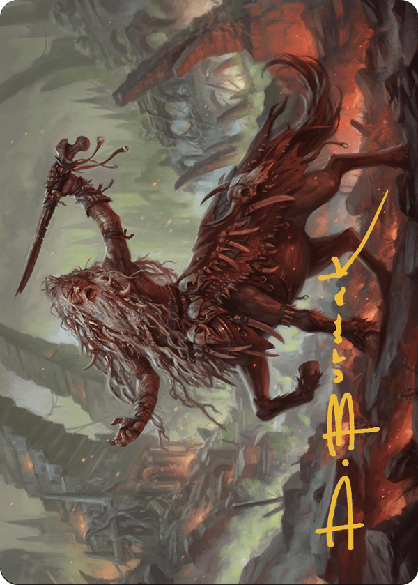 Yarus, Roar of the Old Gods // Yarus, Roar of the Old Gods (AMKM-024) - Murders at Karlov Manor Art Series (Borderless) Foil