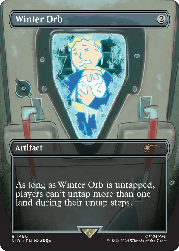 Winter Orb (SLD-1486) - Secret Lair Drop (Borderless)