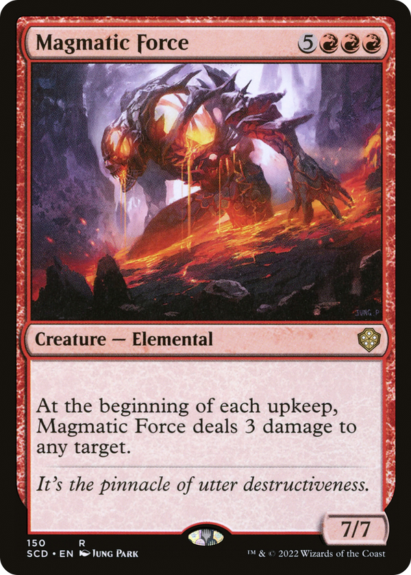 Magmatic Force (SCD-150) - Starter Commander Decks