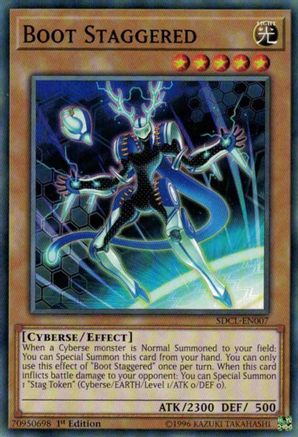 Boot Staggered (SDCL-EN007) - Structure Deck: Cyberse Link 1st Edition