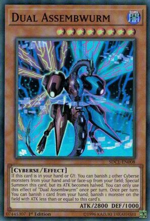 Dual Assembwurm (SDCL-EN008) - Structure Deck: Cyberse Link 1st Edition