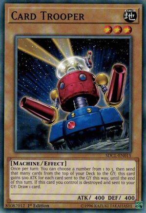Card Trooper (SDCL-EN015) - Structure Deck: Cyberse Link 1st Edition