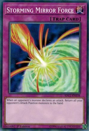 Storming Mirror Force (SDCL-EN038) - Structure Deck: Cyberse Link 1st Edition