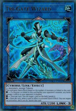 Tri-Gate Wizard (SDCL-EN042) - Structure Deck: Cyberse Link 1st Edition