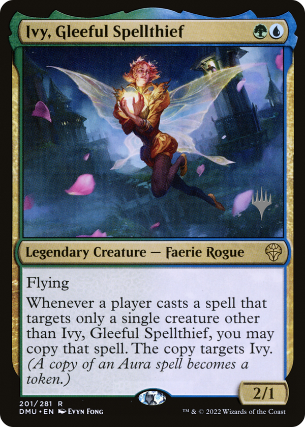 Ivy, Gleeful Spellthief (PPDMU-201) - Dominaria United Promos Foil