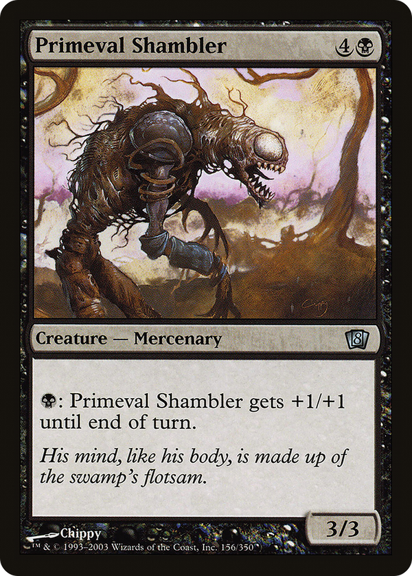 Primeval Shambler (8ED-156) - 8th Edition Foil