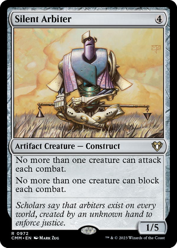 Silent Arbiter (CMM-972) - Commander Masters
