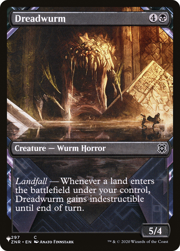 Dreadwurm (LIST-ZNR-297) - The List Reprints: (Showcase)