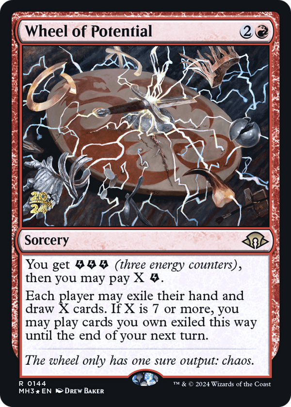 Wheel of Potential (PRE-144) - Modern Horizons 3 Promos Foil