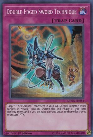 Double-Edged Sword Technique (SPWA-EN054) - Spirit Warriors 1st Edition