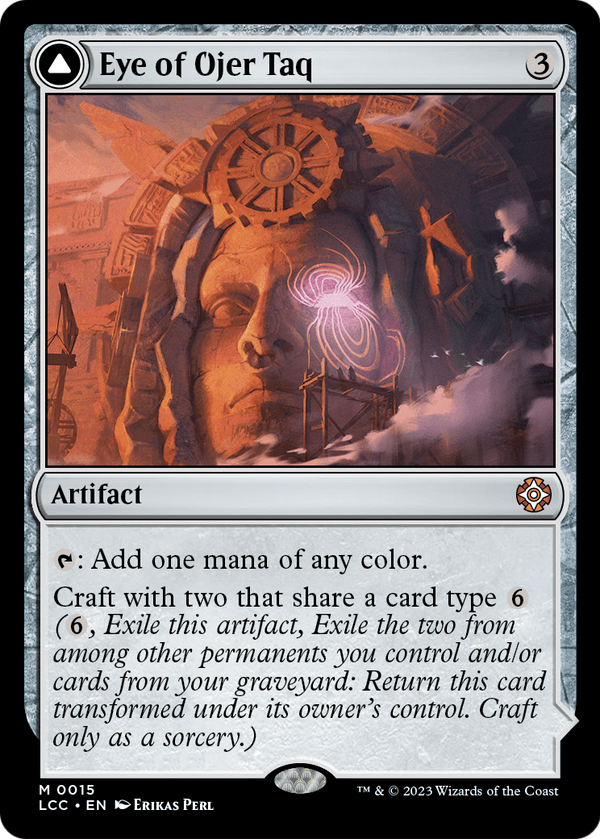 Eye of Ojer Taq (LCC-015) - The Lost Caverns of Ixalan Commander Foil