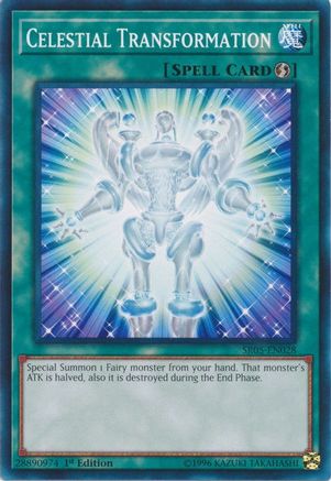Celestial Transformation (SR05-EN028) - Structure Deck: Wave of Light 1st Edition