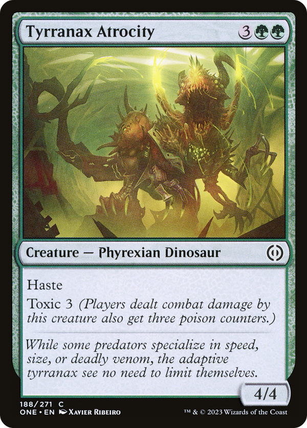 Tyrranax Atrocity (ONE-188) - Phyrexia: All Will Be One