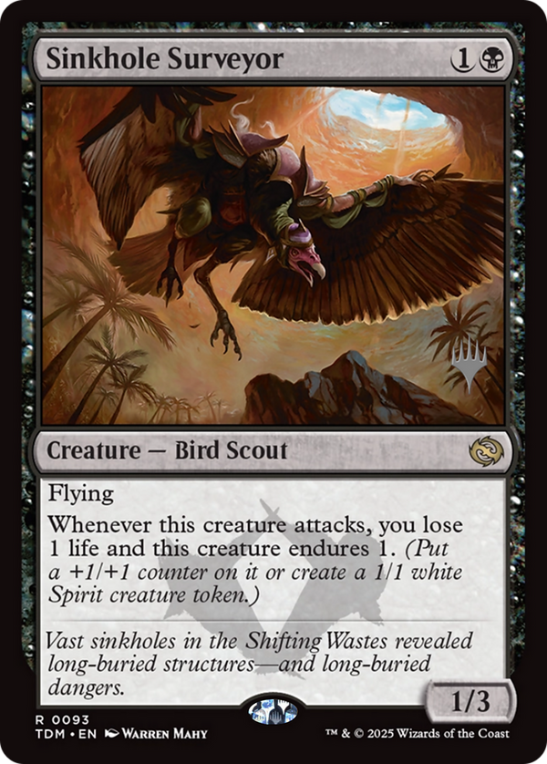 Sinkhole Surveyor (PPTDM-093) - Promo Pack: Tarkir: Dragonstorm Foil