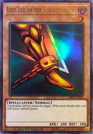 Left Leg of the Forbidden One (LART-EN003) - The Lost Art Promotion Limited