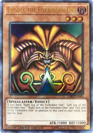 Exodia the Forbidden One (LART-EN004) - The Lost Art Promotion Limited