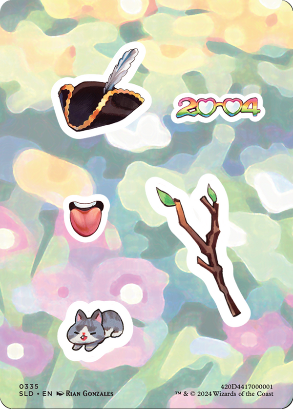 Sticker sheet (SLD-335) - Secret Lair Drop