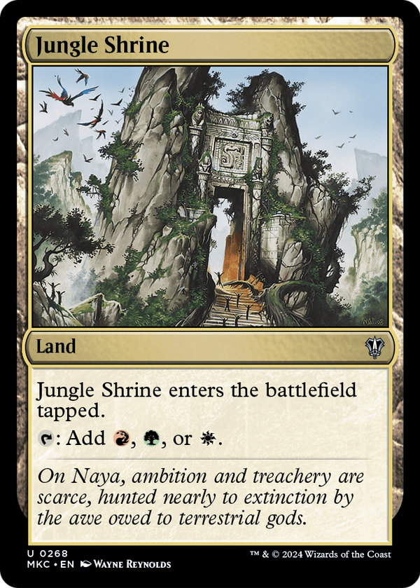 Jungle Shrine (MKC-268) - Murders at Karlov Manor Commander