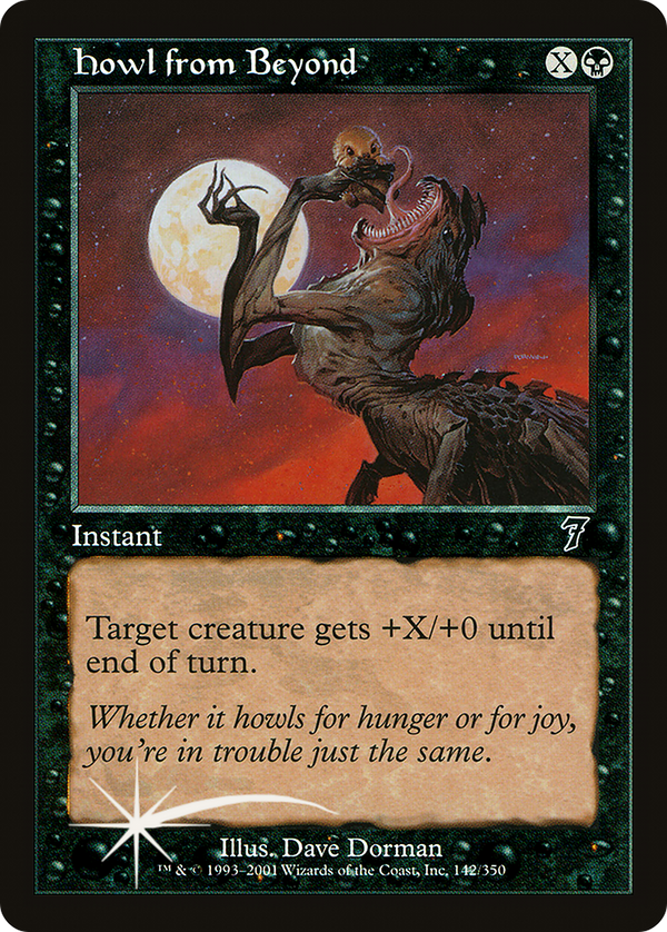 Howl from Beyond (7ED-142★) - 7th Edition