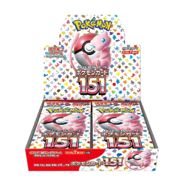 Japanese Scarlet & Violet 151 SEALED BOOSTER BOX - 20 Booster Packs