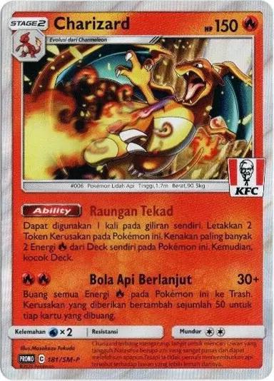 Charizard [KFC] #181/SM-P Pokemon Promo
