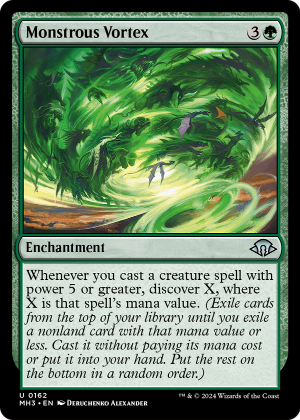 Monstrous Vortex (MH3-162) - Modern Horizons 3 Foil