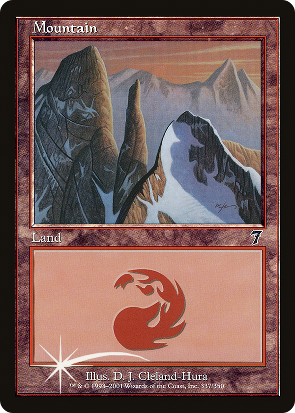Mountain (7ED-337★) - 7th Edition