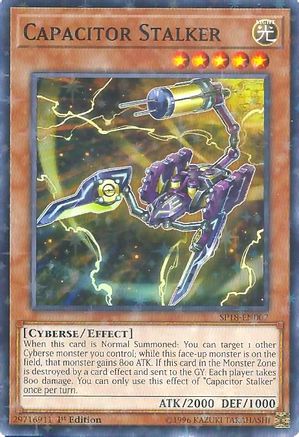 Capacitor Stalker (Starfoil) (SP18-EN007) - Star Pack VRAINS 1st Edition