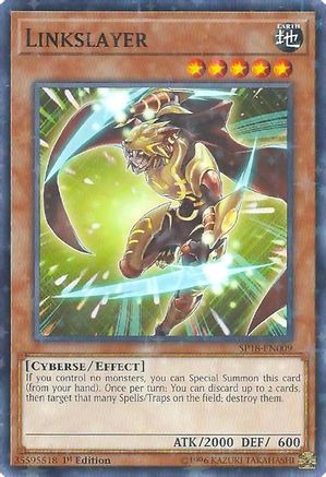 Linkslayer (Starfoil) (SP18-EN009) - Star Pack VRAINS 1st Edition