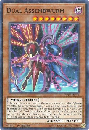 Dual Assembwurm (Starfoil) (SP18-EN012) - Star Pack VRAINS 1st Edition