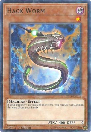 Hack Worm (Starfoil) (SP18-EN015) - Star Pack VRAINS 1st Edition