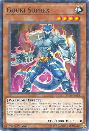 Gouki Suprex (Starfoil) (SP18-EN018) - Star Pack VRAINS 1st Edition