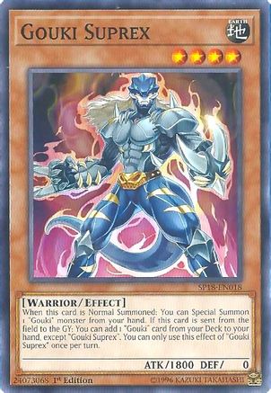 Gouki Suprex (SP18-EN018) - Star Pack VRAINS 1st Edition