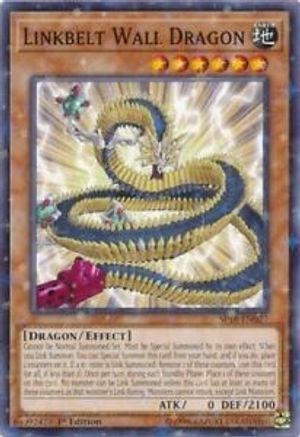 Linkbelt Wall Dragon (Starfoil) (SP18-EN027) - Star Pack VRAINS 1st Edition