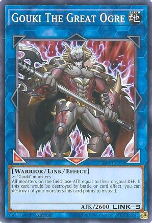 Gouki The Great Ogre (SP18-EN034) - Star Pack VRAINS 1st Edition