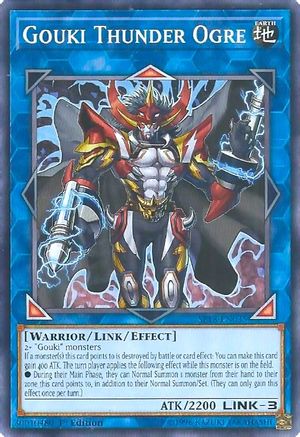 Gouki Thunder Ogre (SP18-EN035) - Star Pack VRAINS 1st Edition