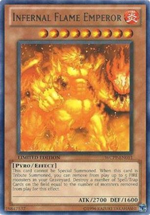 Infernal Flame Emperor (WCPP-EN011) - World Championship 2010 Card Pack Limited