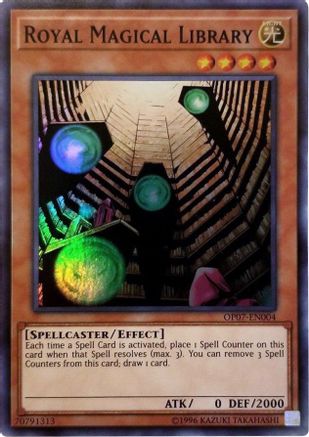 Royal Magical Library (OP07-EN004) - OTS Tournament Pack 7 Unlimited