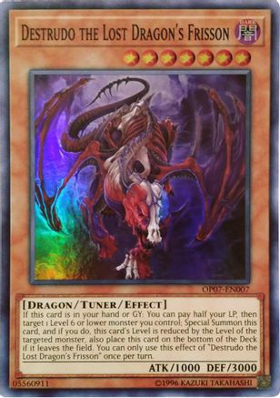 Destrudo the Lost Dragon's Frisson (OP07-EN007) - OTS Tournament Pack 7 Unlimited