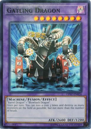 Gatling Dragon (OP07-EN026) - OTS Tournament Pack 7 Unlimited