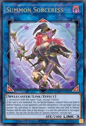 Summon Sorceress (JUMP-EN084) - Shonen Jump Magazine Promos Limited