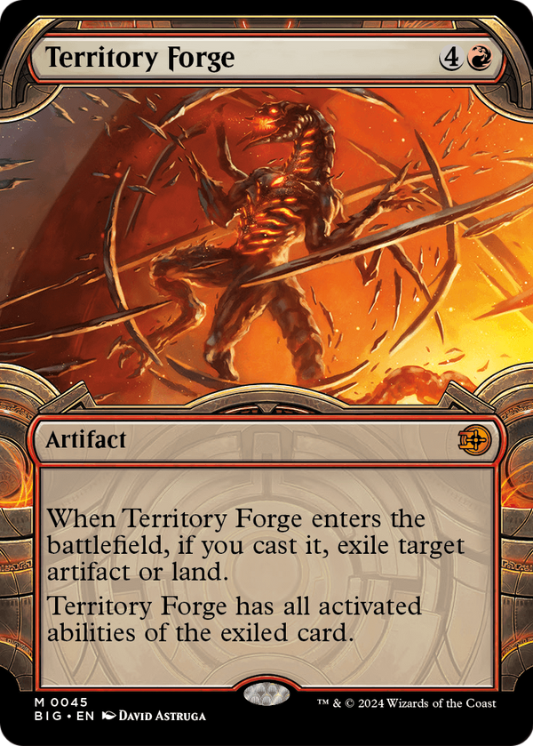 Territory Forge (Showcase) (BIG-045) - The Big Score: (Showcase)