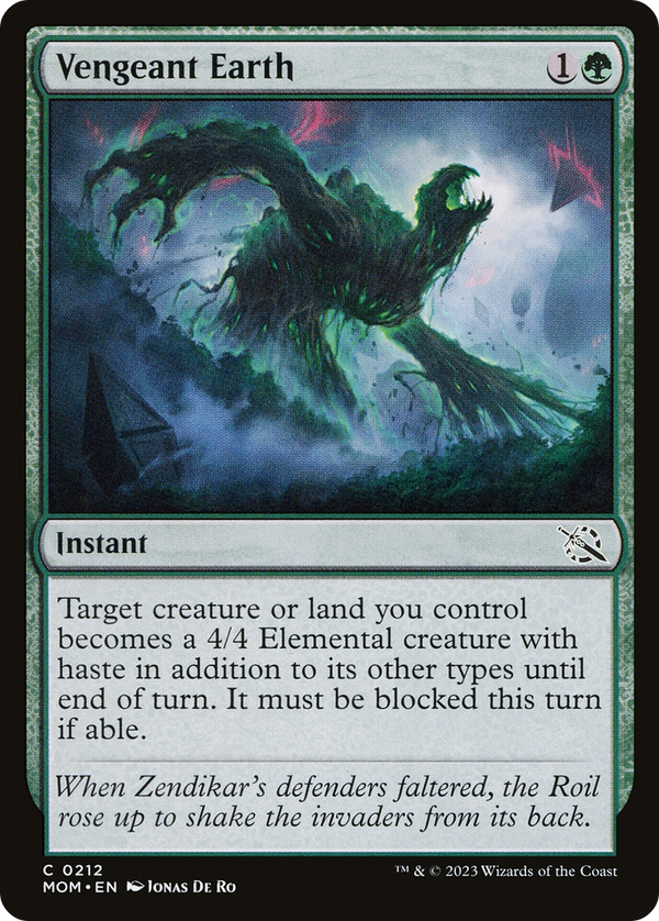 Vengeant Earth (MOM-212) - March of the Machine